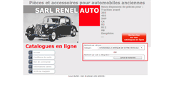 Desktop Screenshot of catalogue.renelauto.fr